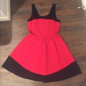 Red hot sizzling dress!